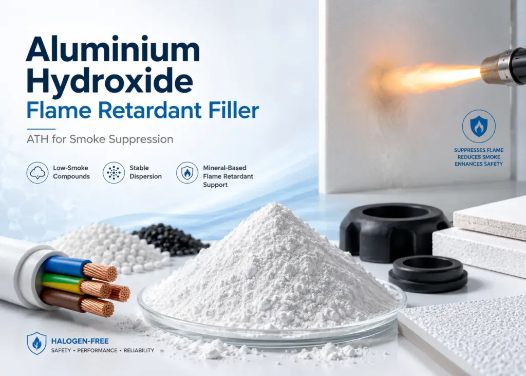 Aluminium Hydroxide Flame Retardant Filler ATH for Smoke Suppression 01